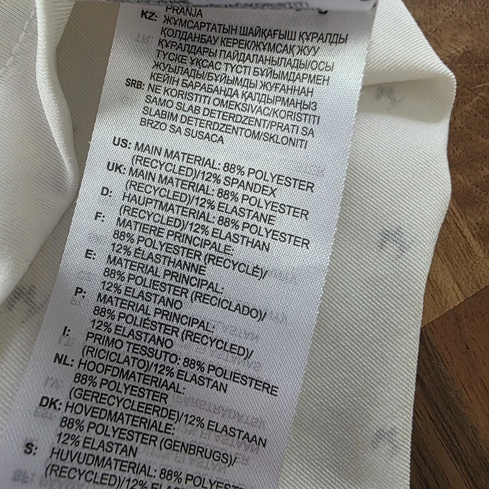 Adidas Primegreen Men's White Polo‎ Shirt Size Large - Picture 9 of 10